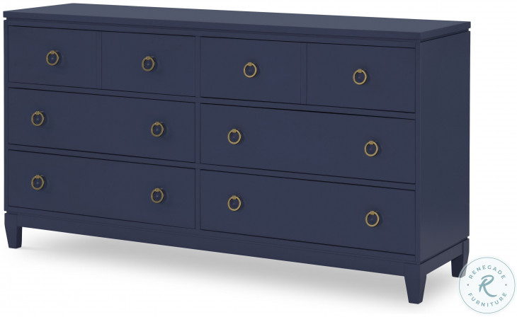 Summerland Inkwell Blue Large Dresser