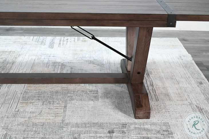 Velden Hollow Natural 140" Extendable Rectangular Dining Table