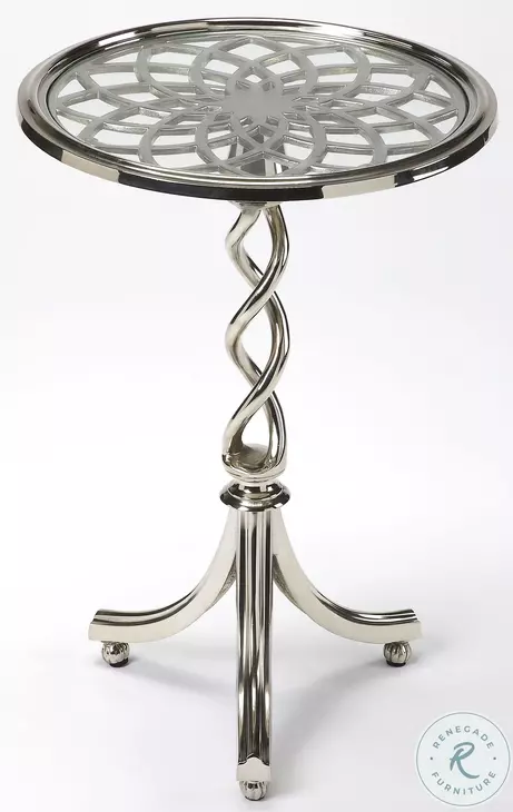 Isidora Silver Side Table