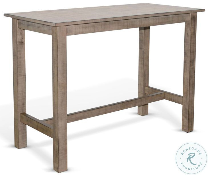 Seabright Natural 48" Rectangular Counter Height Dining Table