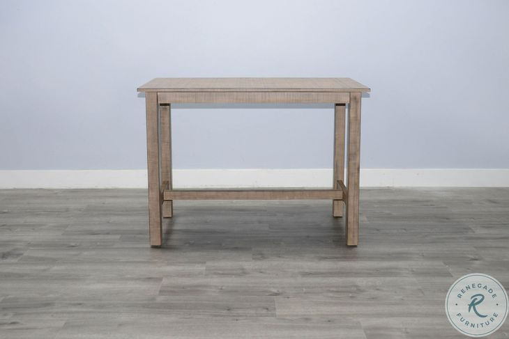 Seabright Natural 48" Rectangular Counter Height Dining Table