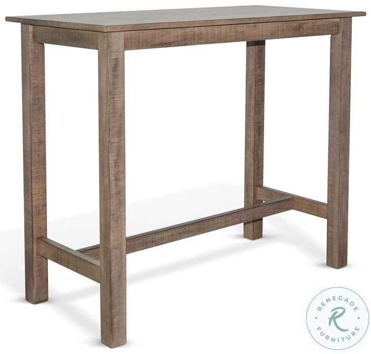 Seabright Natural Rectangular Pub Table