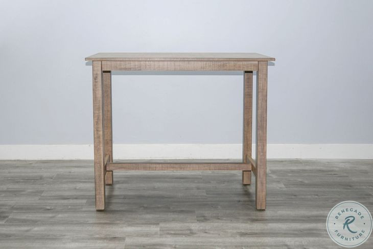 Seabright Natural Rectangular Pub Table