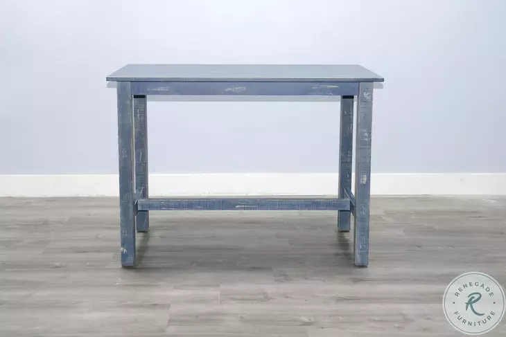 Seabright Blue 48" Counter Height Dining Table