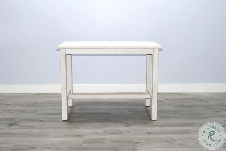 Seabright White 48" Counter Height Dining Table
