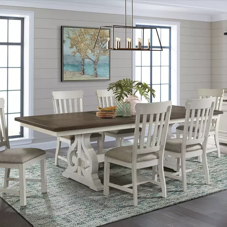 Drake Gray Upholstered Side Chair Set of 2