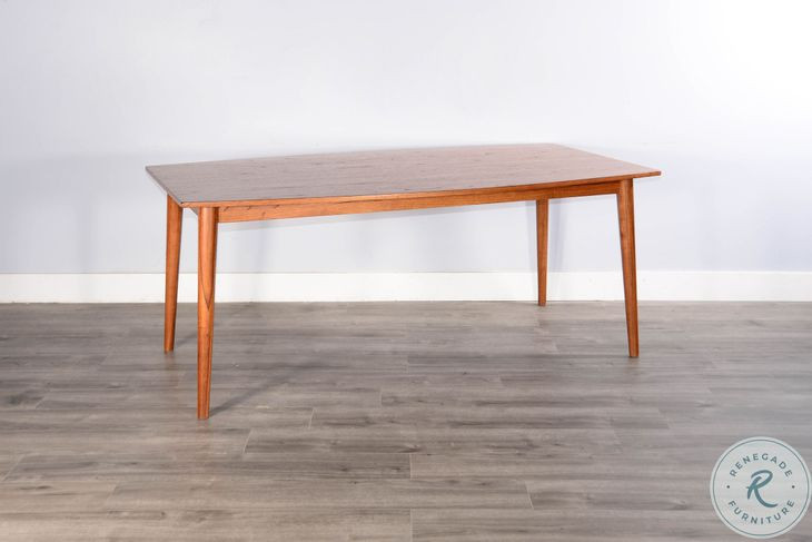 Cinnamon Mindi Medium Brown 72" Rectangular Dining Table