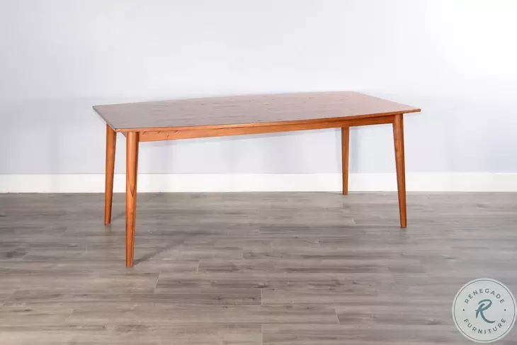 Cinnamon Mindi Medium Brown 72" Rectangular Dining Table