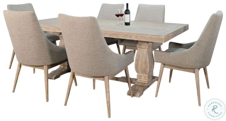 Golden Grove Natural 84" Rectangular Dining Table