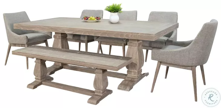 Golden Hearth Wheat 60" Dining Bench