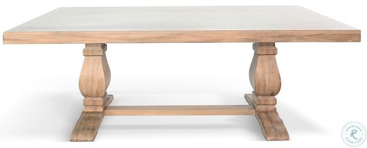 Golden Grove Natural 84" Rectangular Dining Table