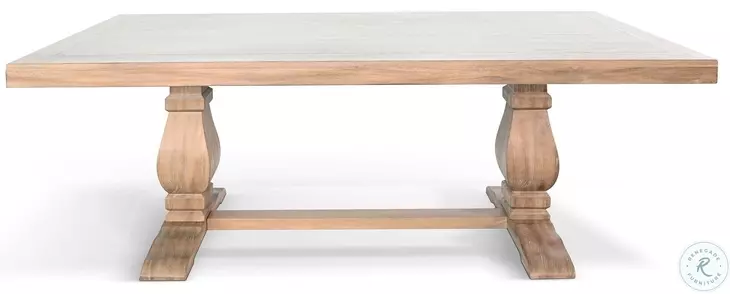 Golden Grove Natural 84" Rectangular Dining Table