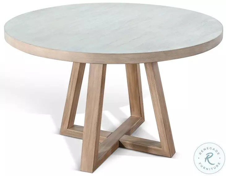 Crimson Ridge Wheat 46" Dining Set