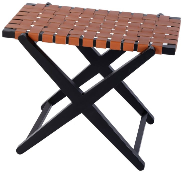 Cipriani Orange and Black 24" Luggage Rack