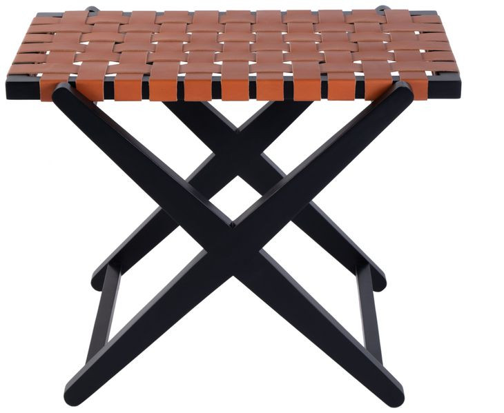 Cipriani Orange and Black 24" Luggage Rack