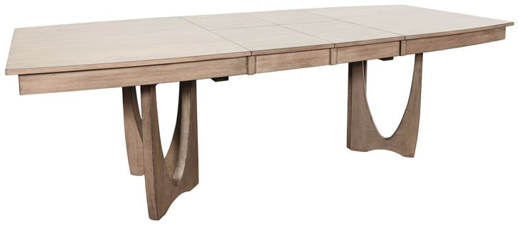 Noah Hazelnut 96" Extendable Rectangular Dining Table
