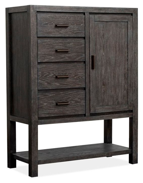 Plum Creek Ravenwood Black Panel Bedroom Set