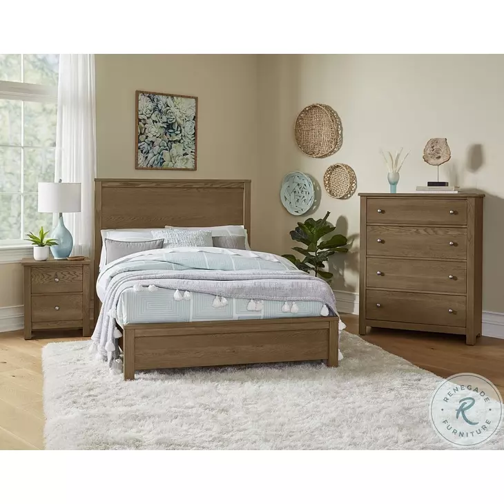 Fundamentals Natural Full Panel Bed