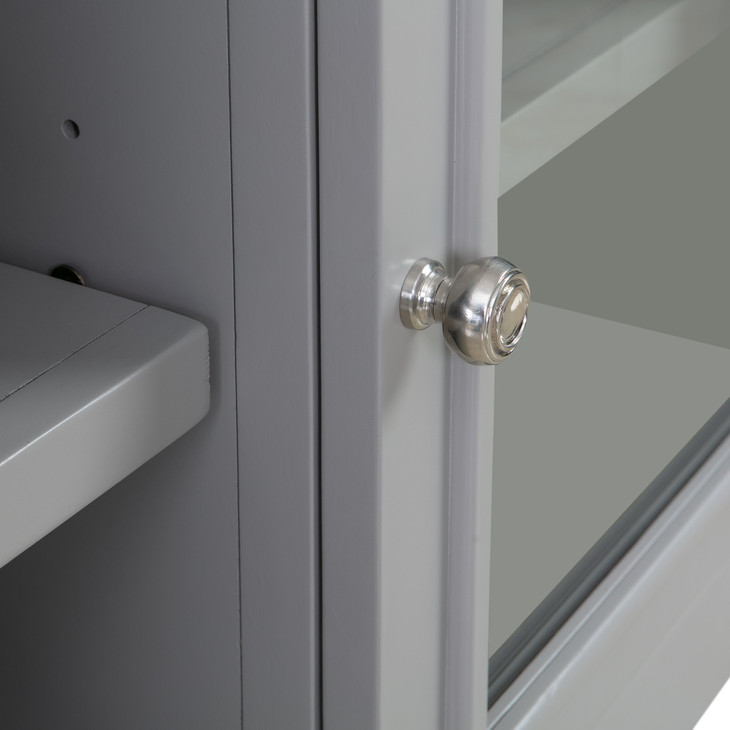 Virginia Gray 57" TV Console