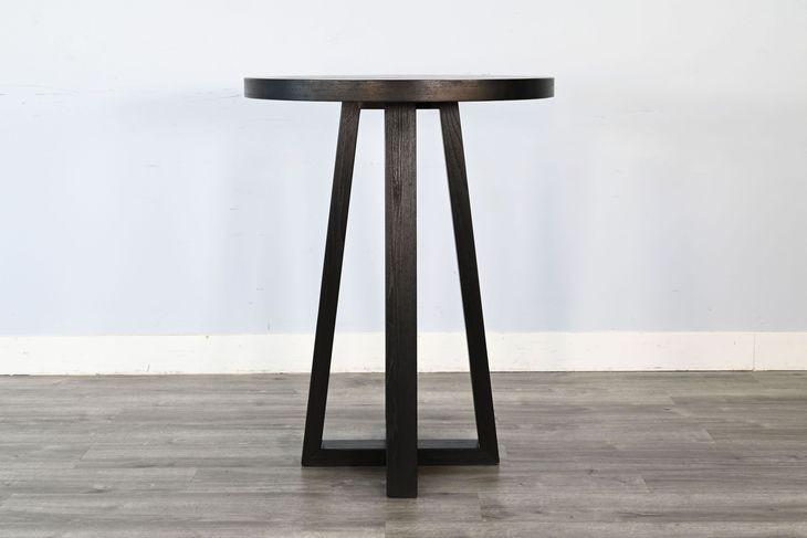 Mia Cinder 32" Round Bar Table