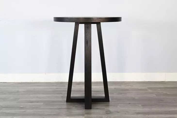 Mia Cinder 32" Round Bar Table