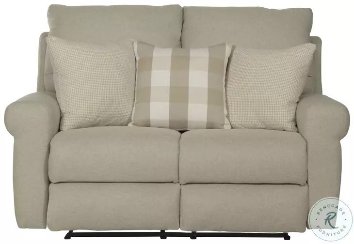 Westport Cement Lay Flat Reclining 61" Loveseat