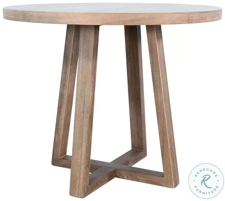 Golden Hearth Natural Mia 32" Round Bar Table