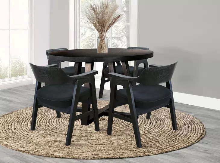 Mia Umbra 48" Round Dining Table