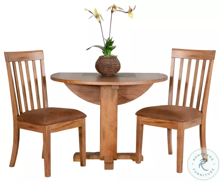 Golden Hearth Beige 40" Round Dining Table