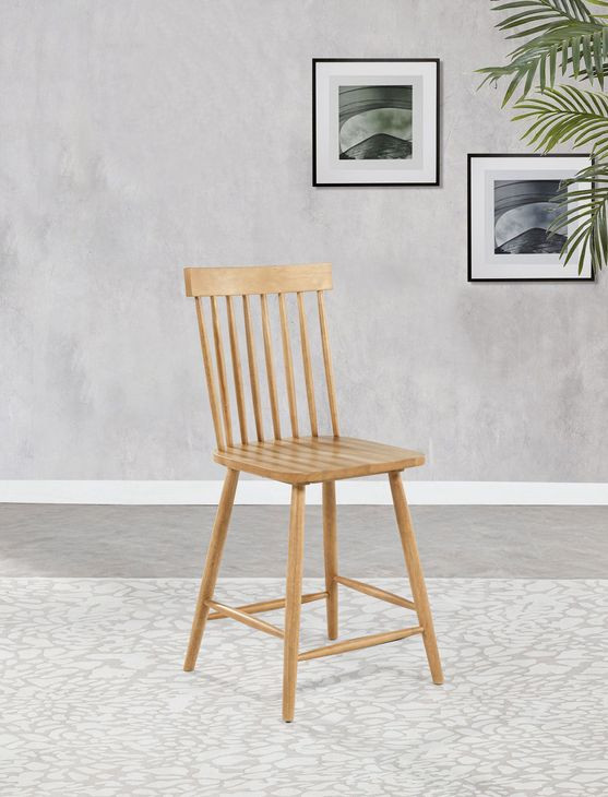 Andrews Light Ash Counter Height Stool Set of 2