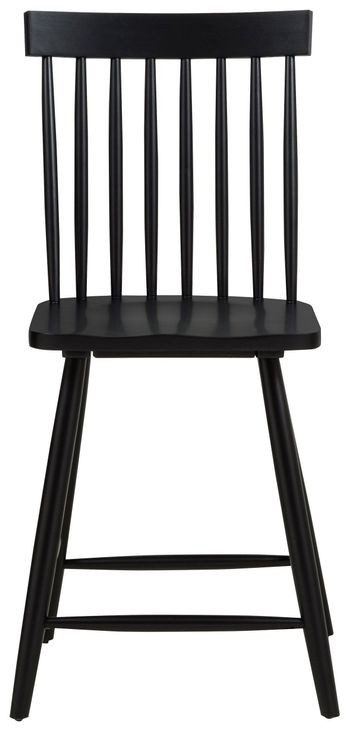Andrews Black Counter Height Stool Set of 2