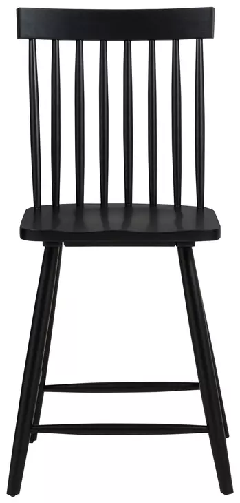 Andrews Black Counter Height Stool Set of 2