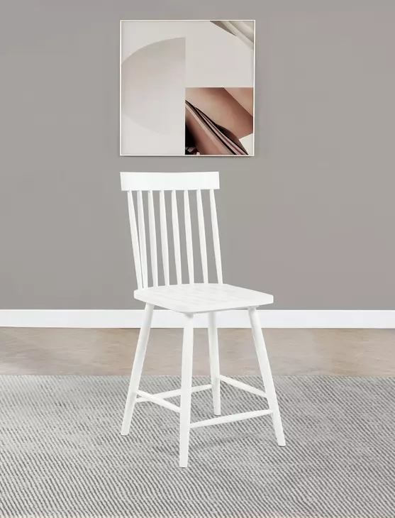 Andrews White Counter Height Stool Set of 2