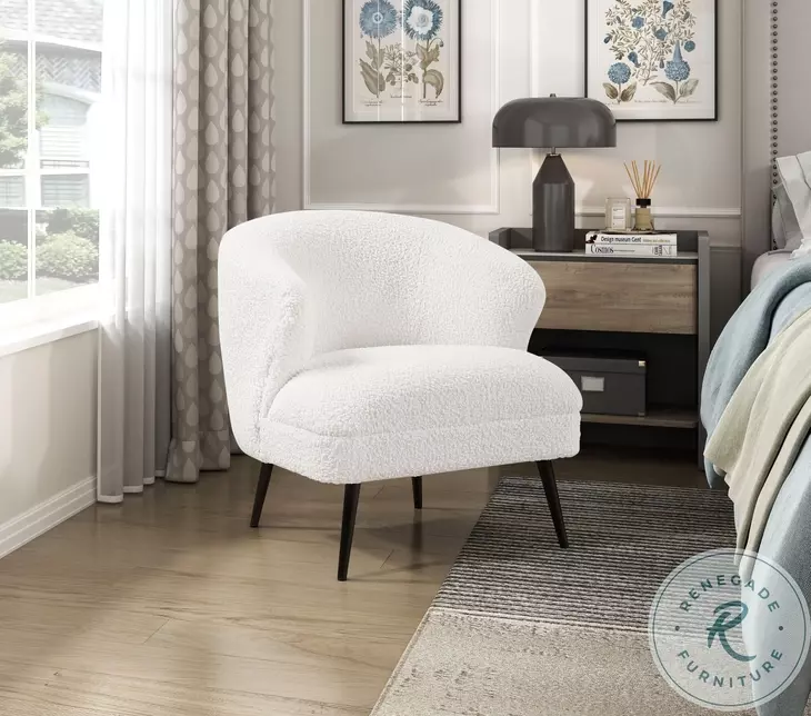 Wyles Beige Accent Chair