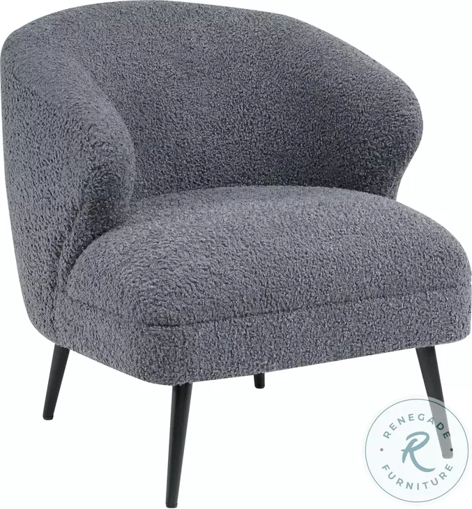 Wyles Dark Gray Accent Chair