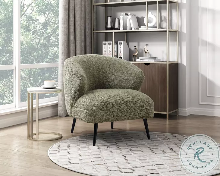 Wyles Green Accent Chair