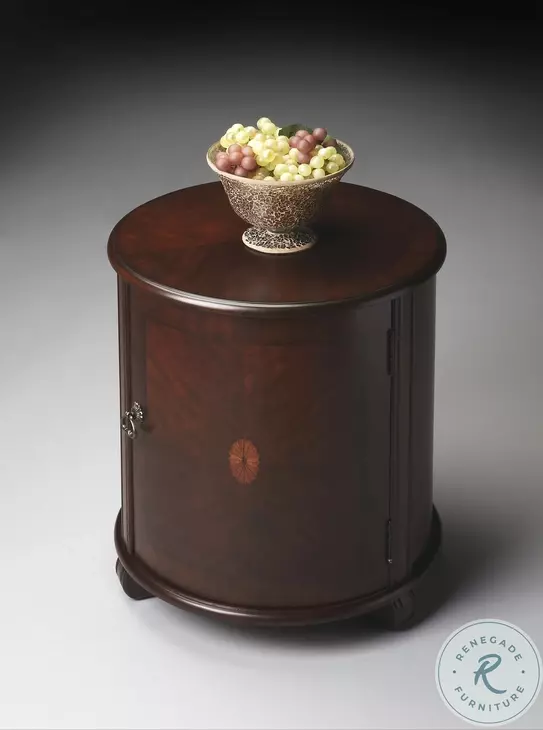 Cherry Lawrie Drum Table