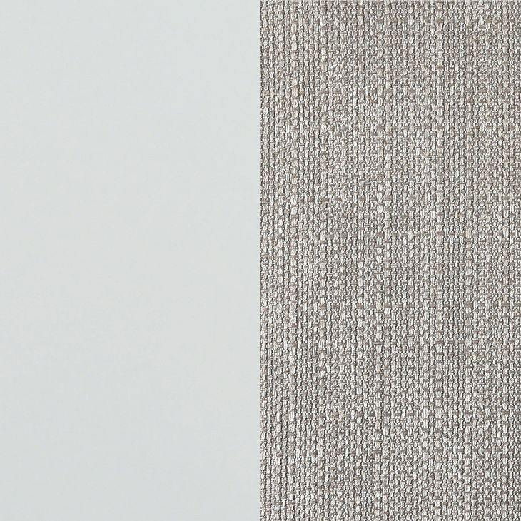 Bucknell White and Beige Upholstered 3 Piece Double Drop Leaf Dining Set