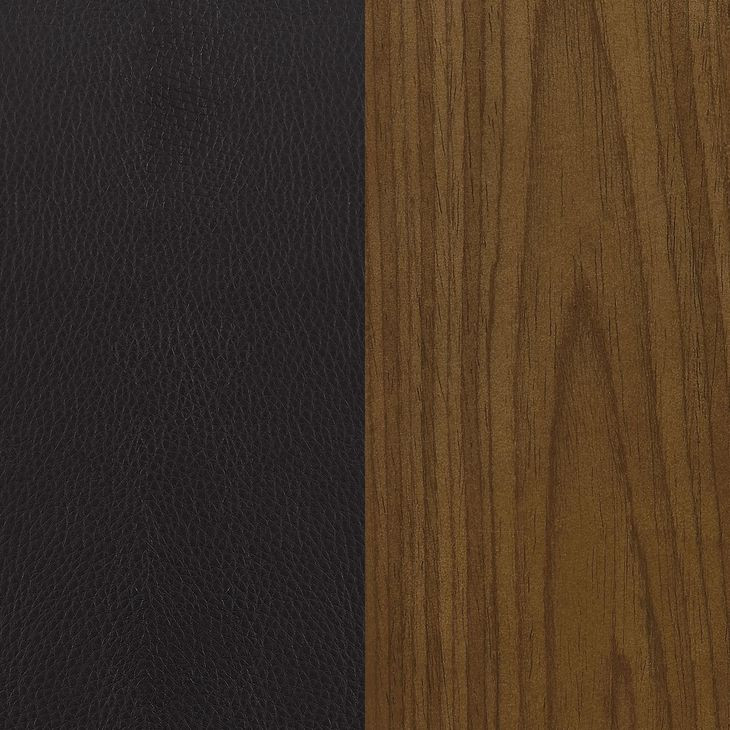 Folsom Black And Chrome Upholstered Adjustable Bar Stool