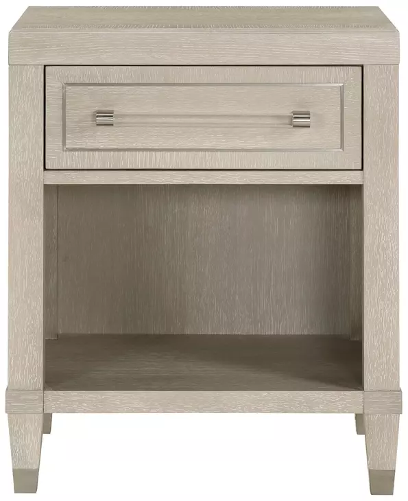 Genoa Light Oak 1 Drawer Nightstand