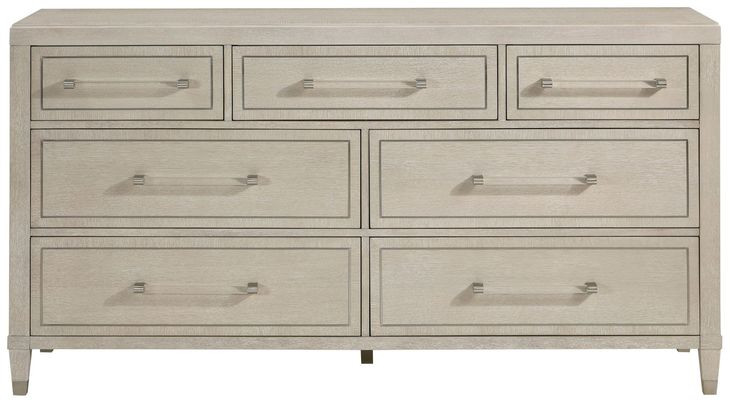 Genoa Light Oak 7 Drawer Dresser