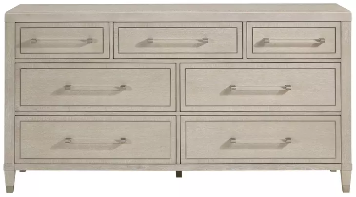 Genoa Light Oak 7 Drawer Dresser