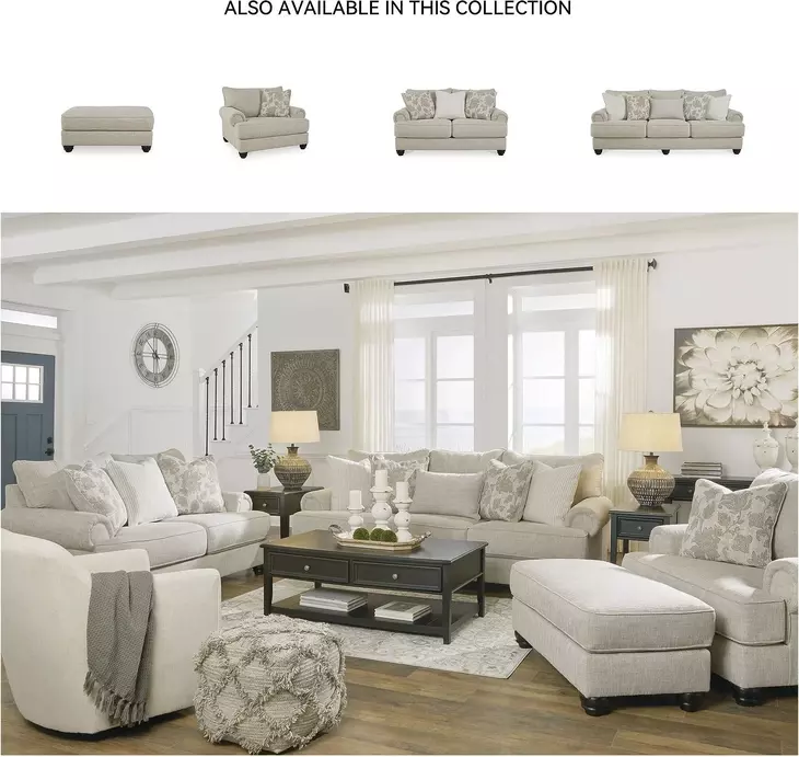 Asanti Fog 98" Sofa