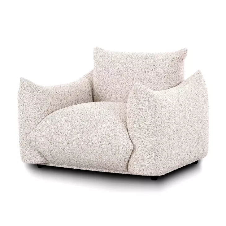 Saint Tropez Sand Upholstered Lounge Chair