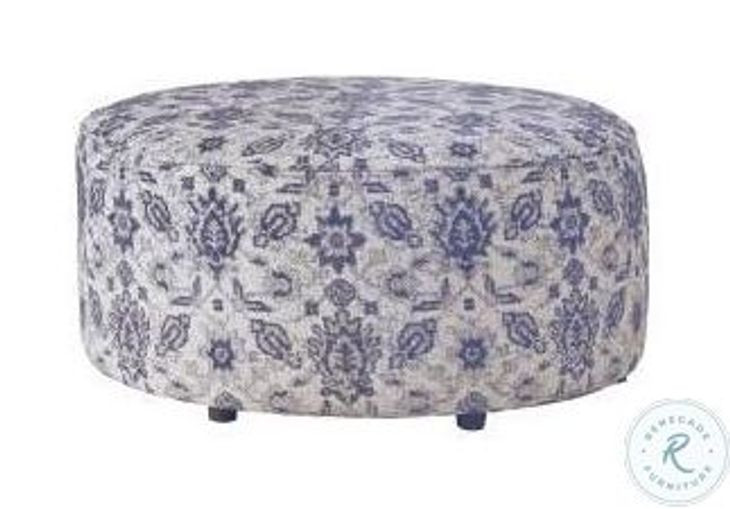 Wowza Limbu Indigo Cocktail Ottoman