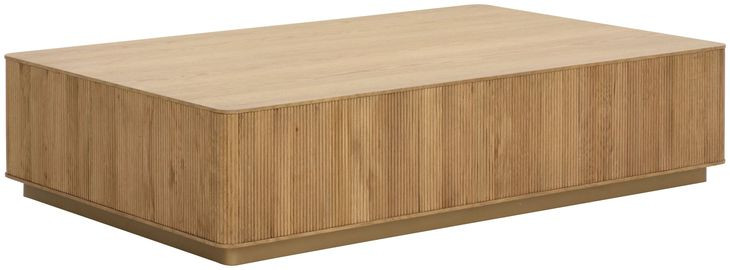 Thessaly Rustic Oak Rectangular Cocktail Table