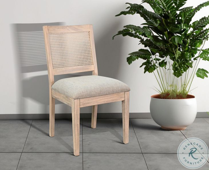 Willow Nest Wheat Back Dining Chair Set of 2