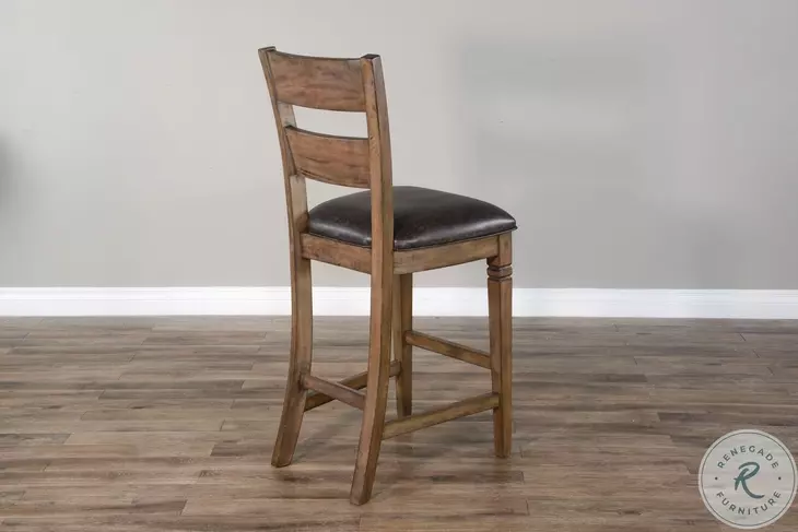 Maple Haze Buckskin Bar Stool Set of 2