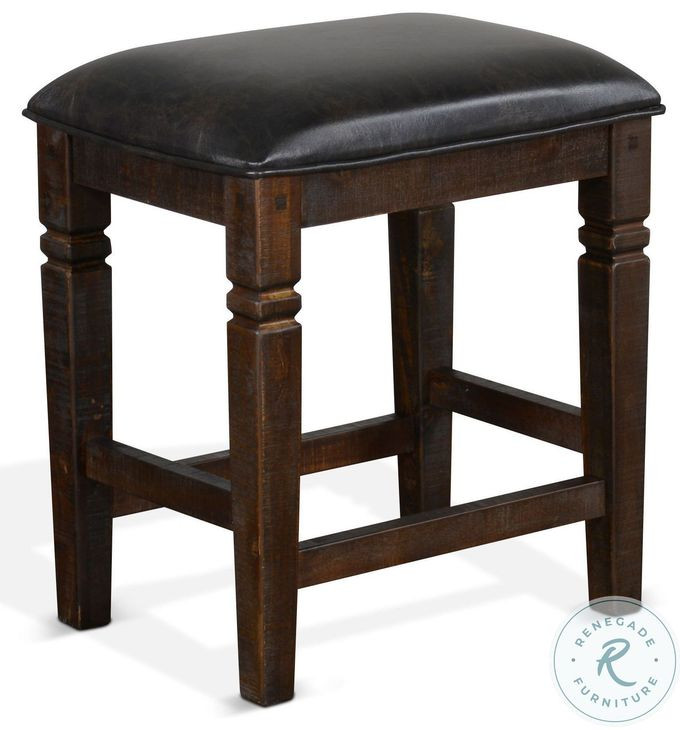 Havenstead Tobacco Leaf Backless Counter Height Stool Set of 2