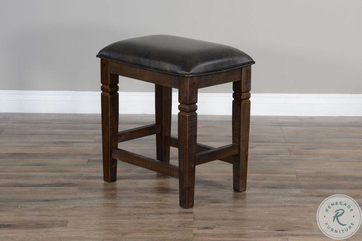 Havenstead Tobacco Leaf Backless Counter Height Stool Set of 2